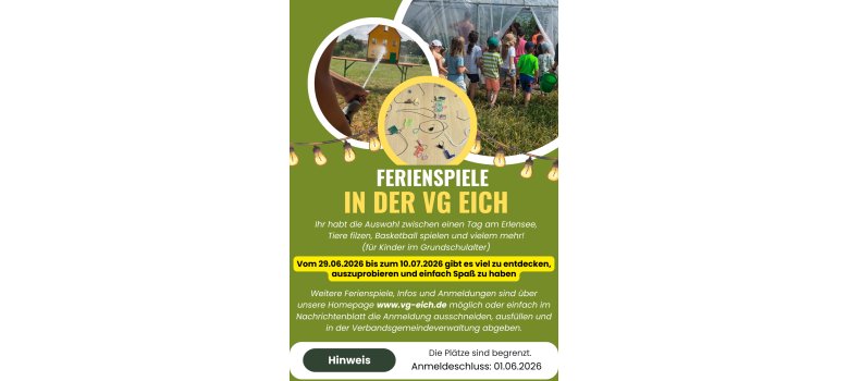 Kopie von Green and Yellow Modern Summer Camp Flyer - 1