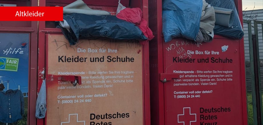 Altkleidercontainer