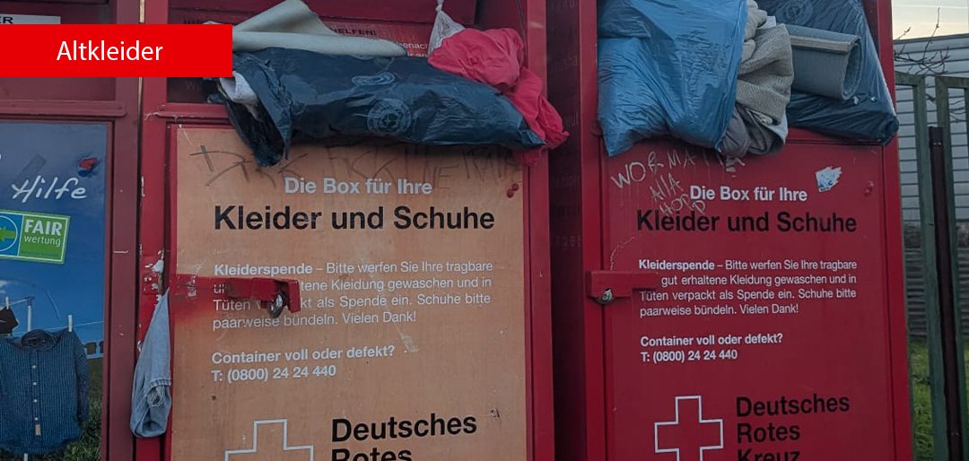 Altkleidercontainer