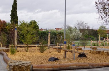 Pausenhof der Grundschule Am Sonnenberg in Alsheim