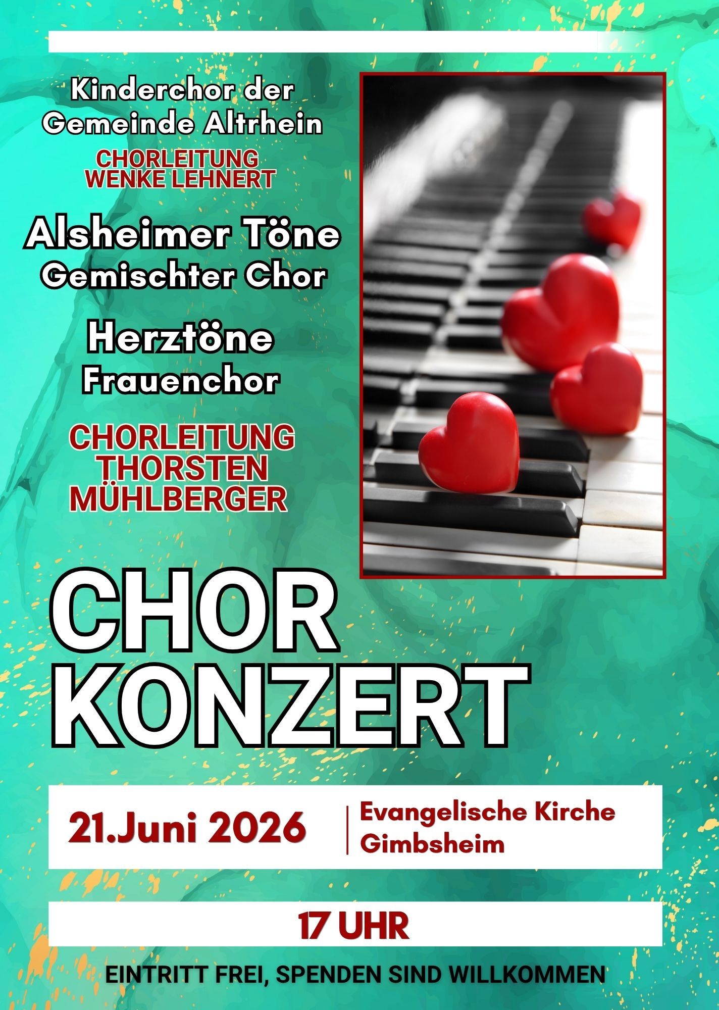 Plakat Konzert 2026 - 1 Plakat Konzert 2026 - 1