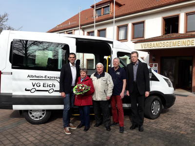 1. Fahrt des Altrhein-Express am 14.03.2017