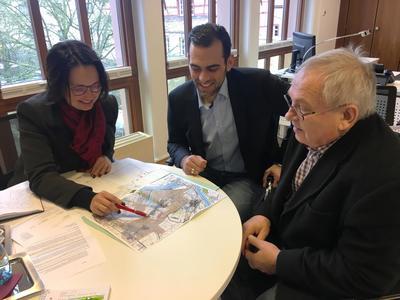 Informationsbesuch in der VG-Verwaltung