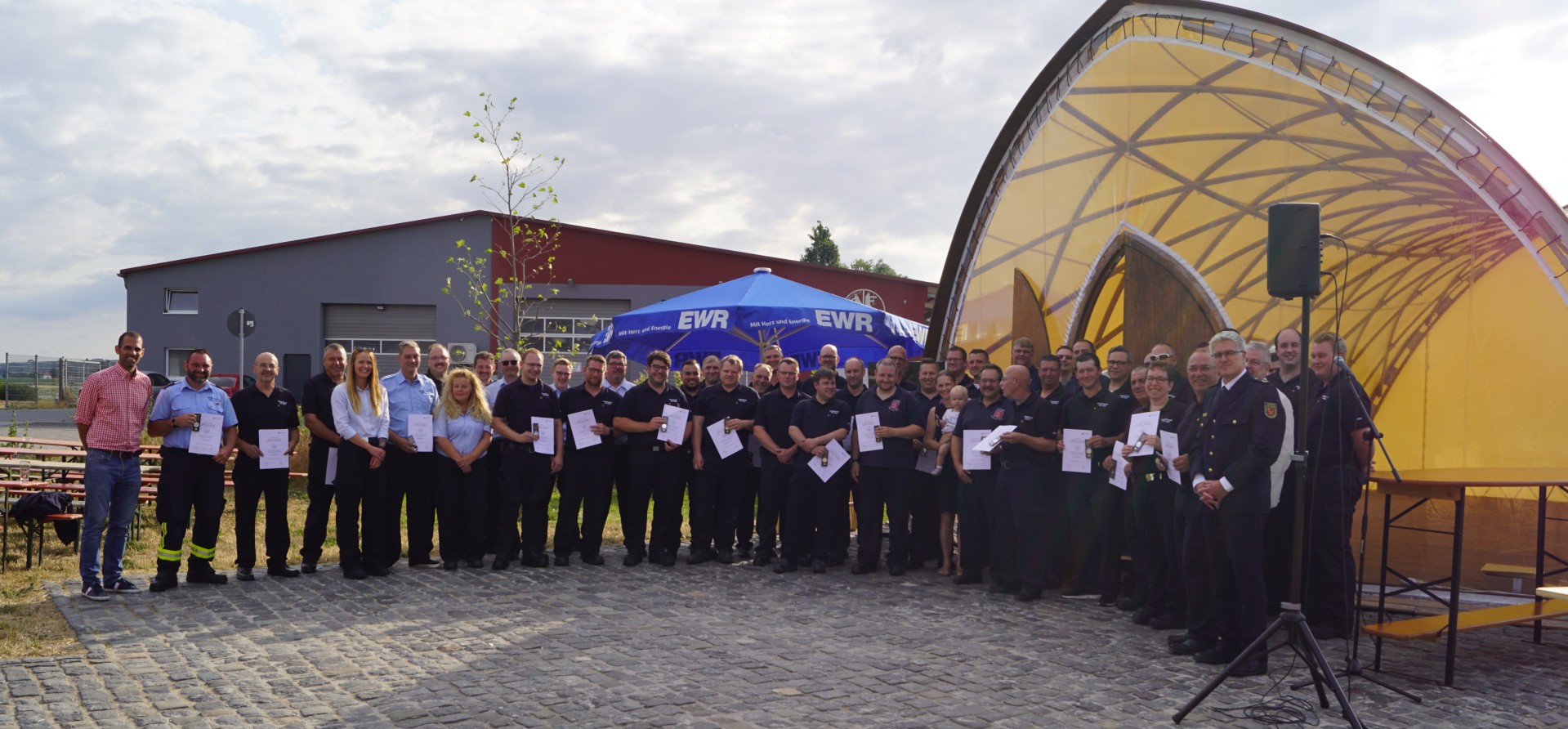 Verleihung der Flutmedaille Rheinland-Pfalz 2021 Verleihung der Flutmedaille Rheinland-Pfalz 2021